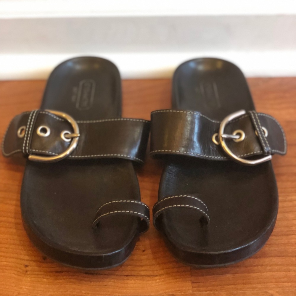 Coach sandals. Size 8.5.